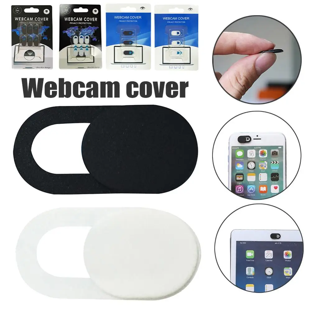 

WebCam Cover Shutter Magnet Slider Plastic For iPhone Web Laptop PC For iPad Tablet Camera Mobile Phone Privacy Sticker