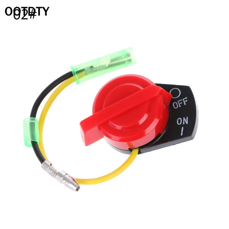2 Wires Двигатель Мощность стоп ВКЛ/ВЫКЛ ВЫКЛЮЧАТЕЛЬ Управление для Honda GX110 GX120 GX160 GX200 GX240 - Цвет: 2 Wires