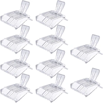 

10 Pack Queen Bee Cage Catcher Transparent Plastic Clip Catcher Trap Box Beekeeping Tool for Beekeepers