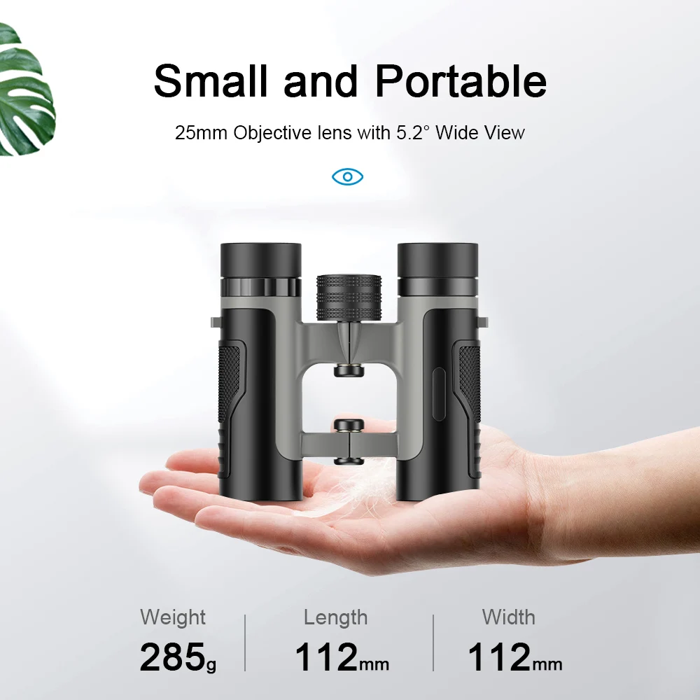 APEXEL 10x25 Professional Binoculars High Powered  BAK4 Prism Zoom Telescope Hunting Binocular for Bird-watching Camping Hiking 3