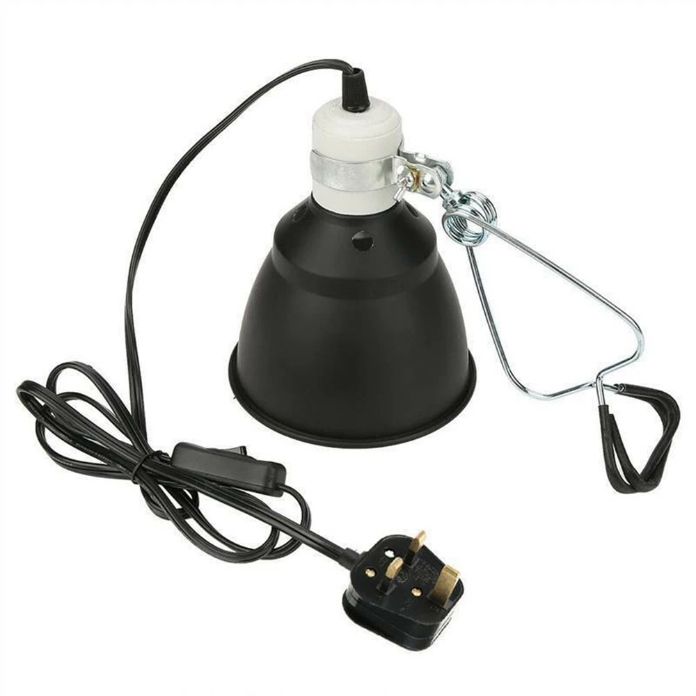 300W Reptile Ceramic UVA/UVB Heat Light Lamp Dome Holder Turtle Brooder Basking