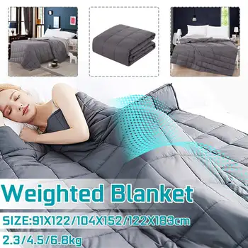 

Weighted Blanket for Adult Blankets Decompression Sleep Aid Pressure Sleeping Blanket Heavy Blanket Throw Blanket Bed