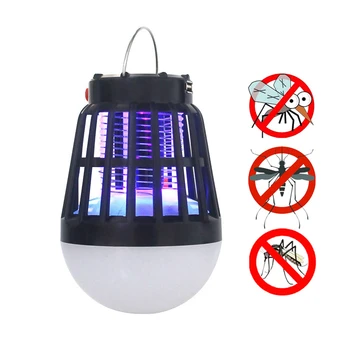 

Solar Mosquito Killer Lamp 2200mAh Rechargeable Mosquito Killer Solar Bug Zapper Anti Muggen LED Lure Trap Lamp Light Outdoor