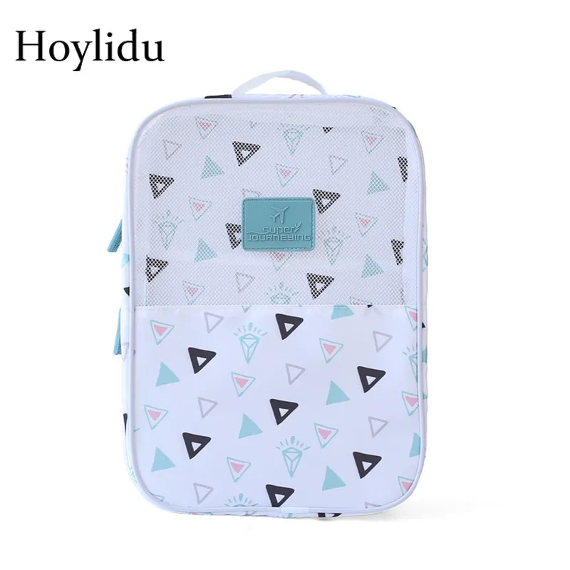 

Waterproof Travel Shoes Bag Polyester Portable Double Layer Multifunction Shoe Case Tote Packing Organizer Travel Accessories
