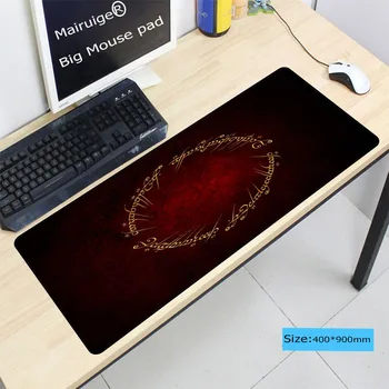 

Large Stitched Edge Mousepad The Lord of the Rings Style Non-Slip Rubber Gaming Mouse Pad Gamer Speed Mice Play Mat