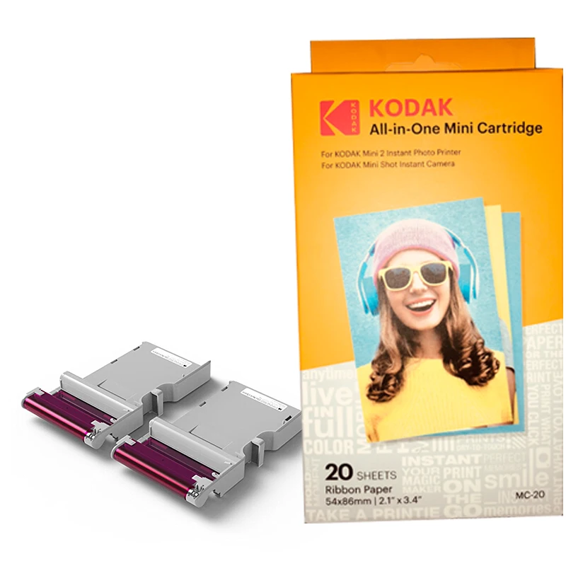 Для Kodak PM220 MiniShot мобильный фотопринтер выделенная фотобумага мини 2 сублимационная фотобумага лента 3 дюйма