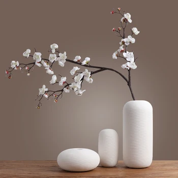 Decorazione vaso in ceramica moderno semplice dispositivo di asciugatura dei fiori in stile Zen giapponese Tea House Hotel soggiorno decorazione del portico 1