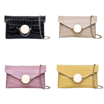 

Women Retro Chain Small Envelope Messenger Purse PU Leather Shoulder Bag Handbag Fashion Exquisite Shopping Bag