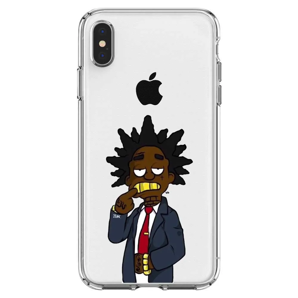 TPU Мягкий чехол из ТПУ для телефона iPhone 11 Pro MAX SE 5 5S 6 6S 7 8 MAX XR XS X10 Plus Kodaks черный чехол для телефона - Цвет: TPU