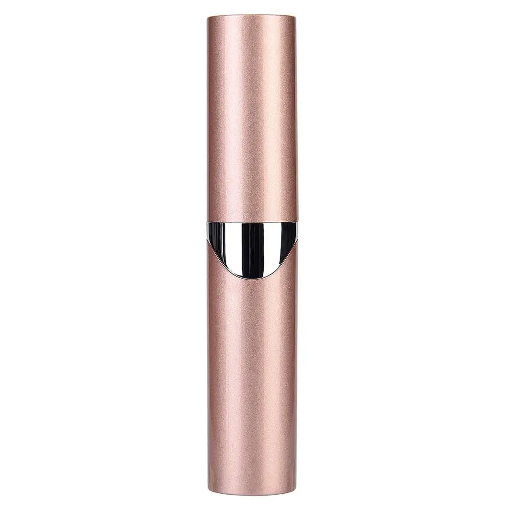 Rose gold Eye массажер для лица Массажер тепловой красоты массажер губная помада Стиль Мода эффективное устройство эссенция Вибрация удаление морщин - Цвет: Rose gold