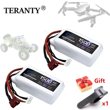 

TERANTY 3s 45C 11.1V 1500mah Lipo Battery for RC Car Airplane Boat Quadcopter Spare Parts upgrade 11.1v Drones battery 1Pcs