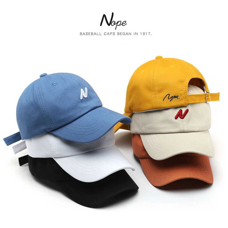 Baseball-Cap Cotton Snapback SLECKTON Girls Women Summer Fashion Visors-Cap Embroidery