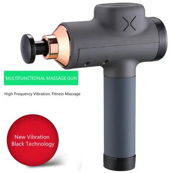 

Electric Body Massage Gun Sport Therapy Massager Body Relaxation Pain Relief Slimming Shaping Massager 4 Heads