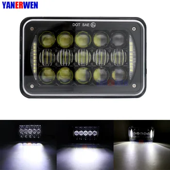 

4x6" inch 5D LED Projector Sealed Beam Headlight 48W Bulb Hi/Lo Beam With DRL Headlamp for Honda XR650 XR250 XR400 Suzuki DRZ
