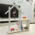 Nordic Style Partition Rack Creatives Word Wall Shelf Plate Shelf Ledge house Home Bedroom Living Room Storage Shelf Decoration