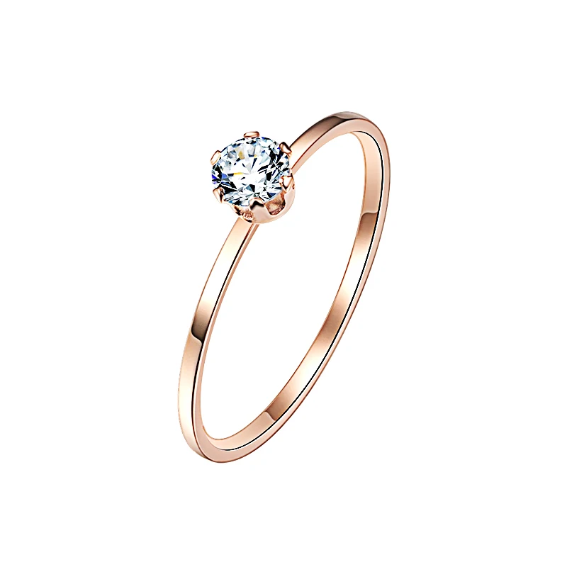 Titanium Steel Finger Ring Women Jewelry