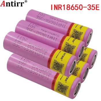 

18650 3500mAh 13A discharge INR18650 35E INR18650-35E 18650 battery Li-ion 3.7v rechargable Battery free shipping