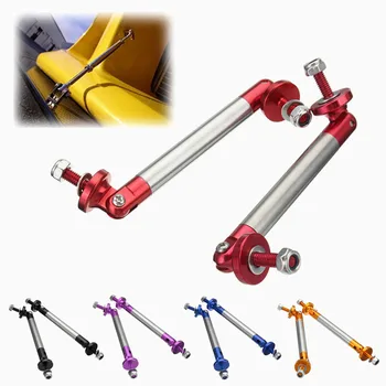 

100mm 2x Universal Adjustable Car Front / Rear Wind Splitter Frame Bumper Protector Rod Support Kit Lip Bumper Struts For Subaru