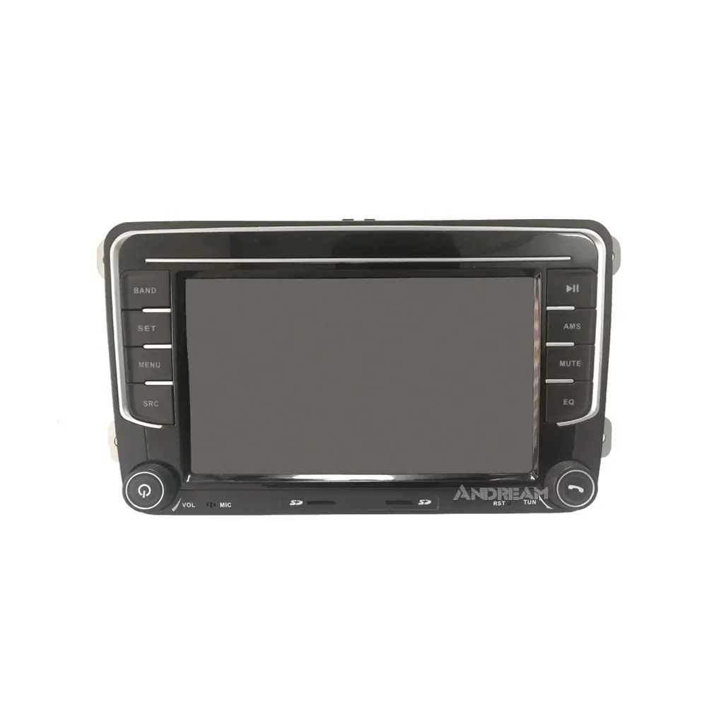 ЕС " 2 Din стерео радио с CarPlay и Android авто для VW POLO PASSAT TOURAN Golf 5 6 Skoda Seat Leon B6