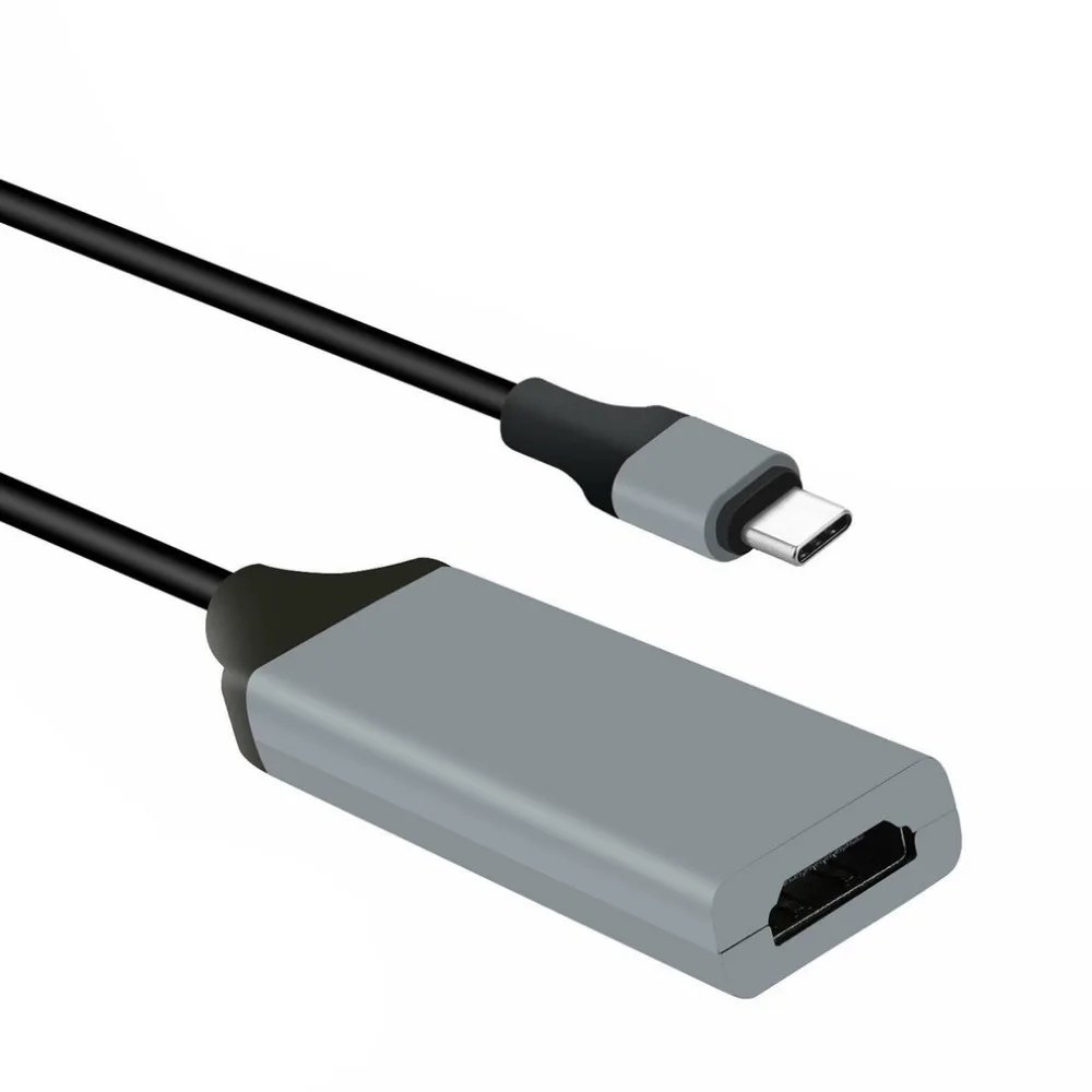 4K Тип C к HDMI Av ТВ кабель адаптер портативный тип C к HDMI кабель адаптер