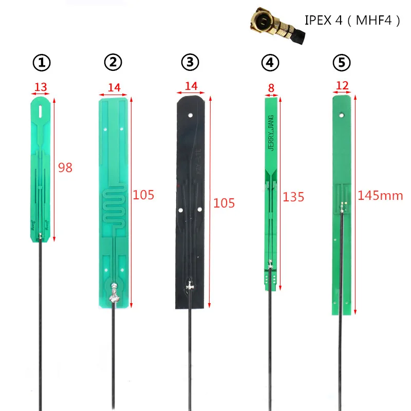 Внутренняя антенна IPEX4 U.FL 4G PCB MHF4 LTE для модема M.2 |