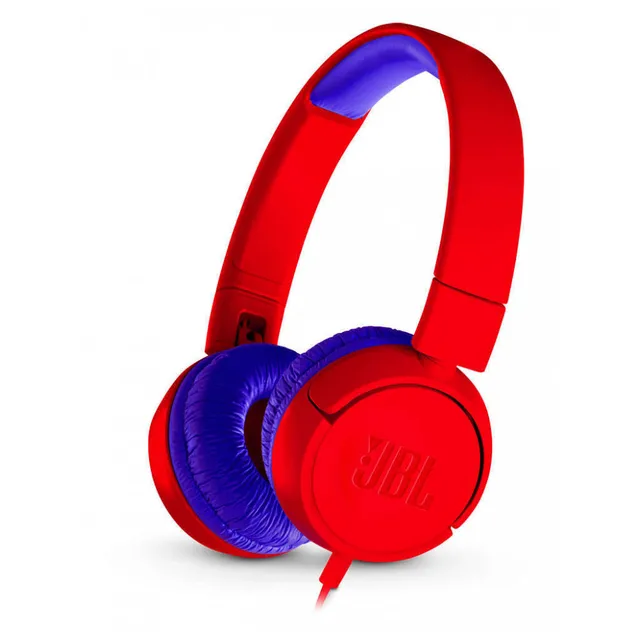 Наушники проводные JBL JR300 детские, красные