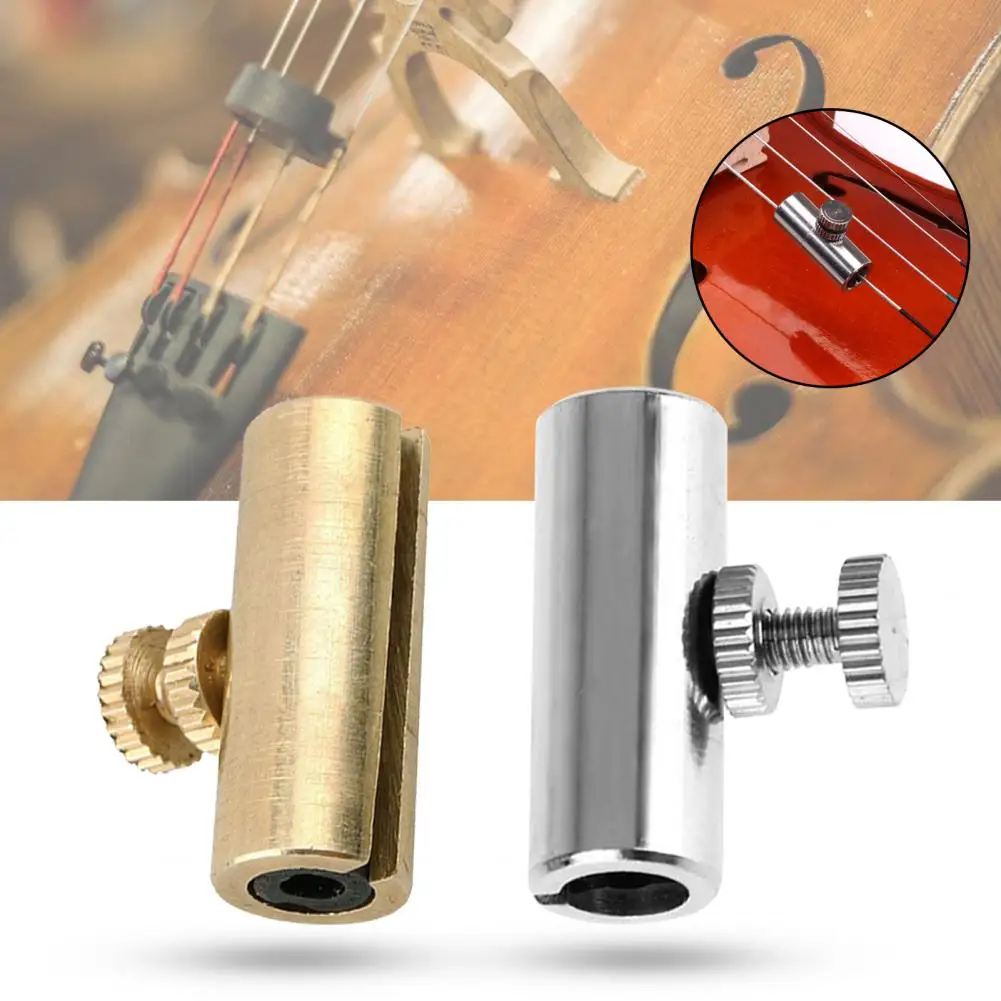 Professional Wolf Tone Eliminator Metal Cello Violin String Mute Suppressor Stringed Instruments Aid Training Tools Suppressor