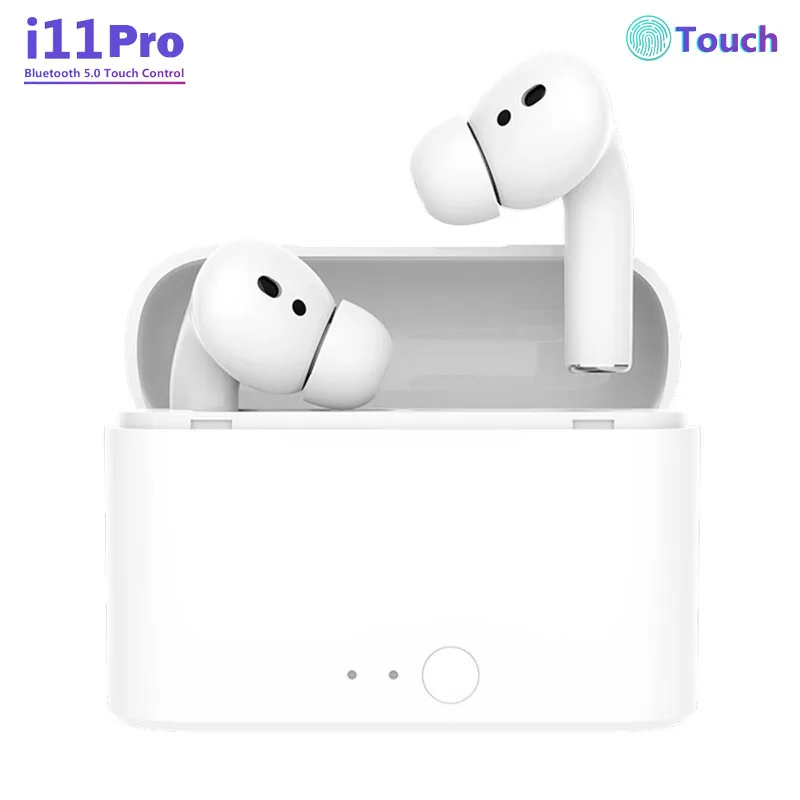 Беспроводные наушники i11 Pro Bluetooth 5 0 музыкальные спортивные для всех смартфонов ios