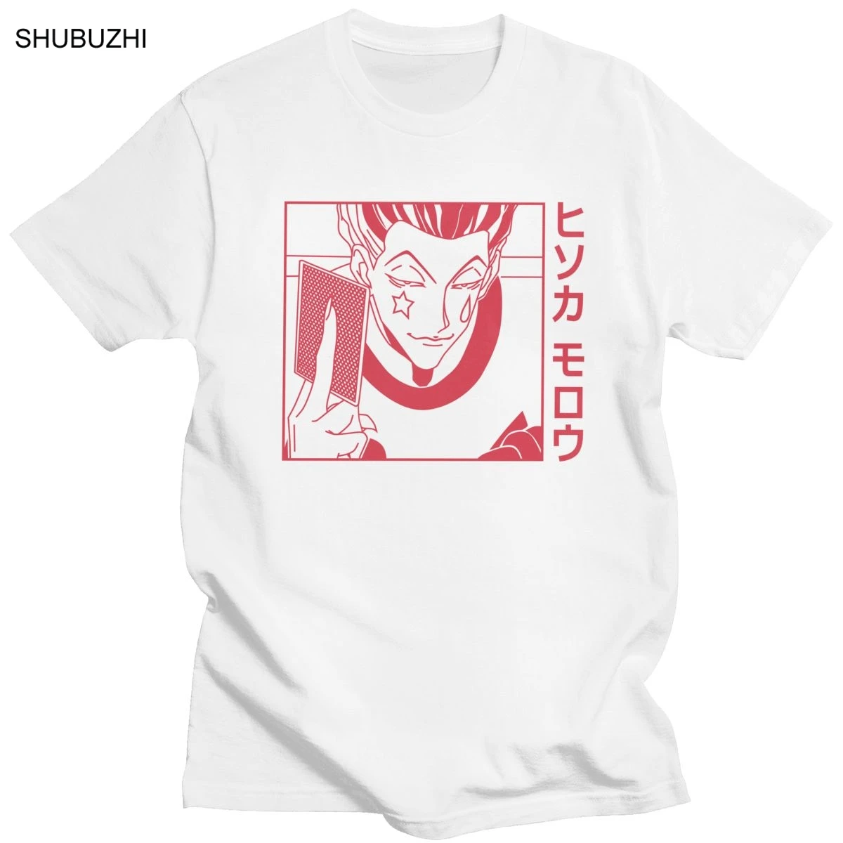 Модные мужские Hunter X Hisoka Morow футболка с короткими рукавами Мягкая хлопок летняя
