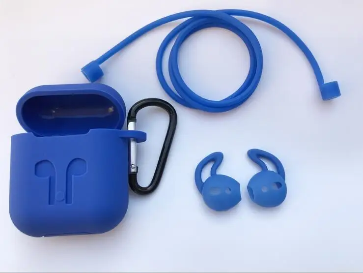 100pcs/lot For Airpods Case Protective Silicone Cover Case Shockproof