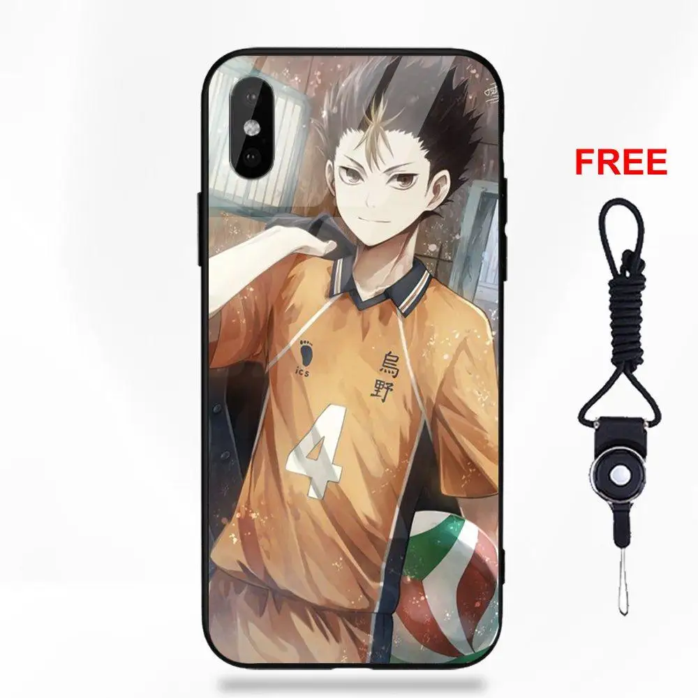 Karasuno высокого Юу нишиноя Haikyuu для huawei Honor 7X P20 Lite mate 10 Pro Redmi 5 Note 5A 6 для Galaxy S8 S9 Plus - Цвет: as picture