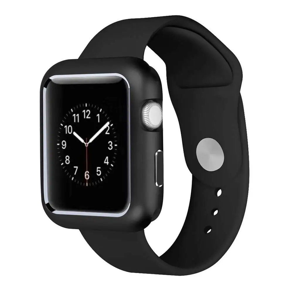 Тип магнитный протектор чехол для Apple Watch series 4 5 40 мм 44 мм 360 крышка Полный алюминиевый корпус для Iwatch 3 2 1 38 мм 42 мм