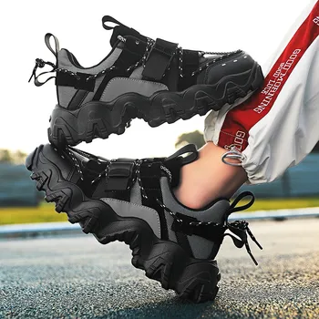 

Men Sneakers 2020 Mens Casual Shoes Hot Sale Homens Breathable Men's Spring Air Mesh Shoes Platform Tide Shoes Height Increasing