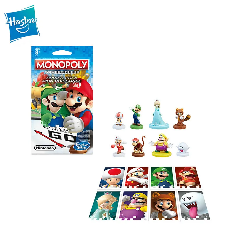 

Hasbro Monopoly Real Estate Tycoon Mario Enhanced Cloth Wrapper Bugui Walio Princess Monkey Gorilla Toy Model