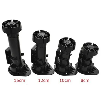 

4PCS/set Cabinet Adjustable Foot PP Plinth Cabinet Height Adjustable Foot Leg Leveler for Kitchen Bathroom 8/10/12/15cm height