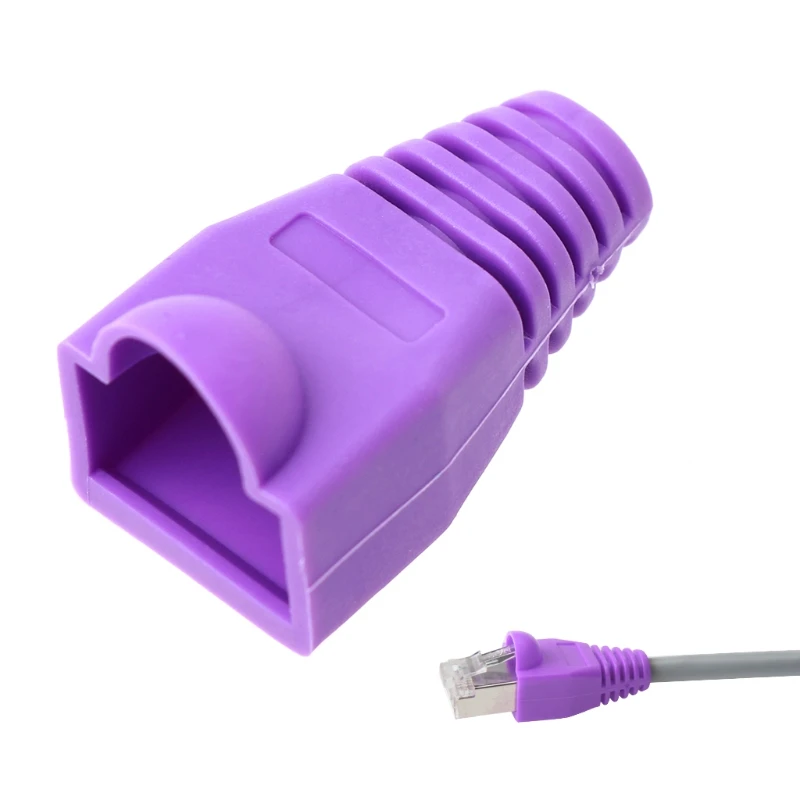 10/25 шт./лот для RJ45 Cat6 Cat5E сетевой кабель Разъем защитные колпачки