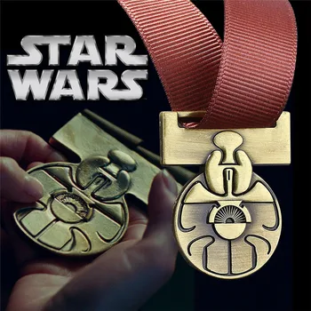 

Star Wars Medal of Yavin Luke Skywalker Badge Han Solo Chewbacca Medal Replica Alloy Star Wars Accessories Gift Souvenir Jewelry