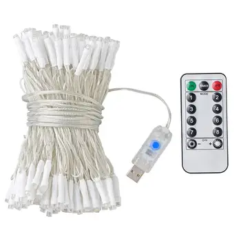 

100LED 12m USB Remote Control String Light Fairy Decorative Lamp for Party Xmas High Brightness and Low Consumption
