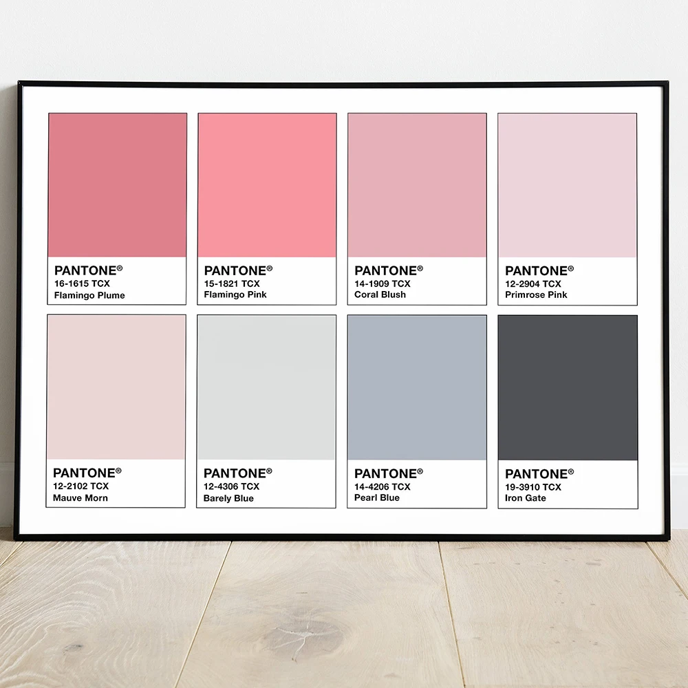 Pantone rose. Pantone rose