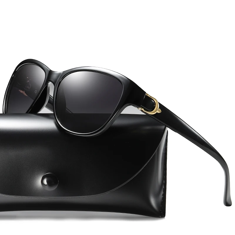 

Sunglasses Women Polarized UV400 High Quality Brand Design Cat Eye Sunglasses Ladies Vintage Driving Sun Glasses Frame Women