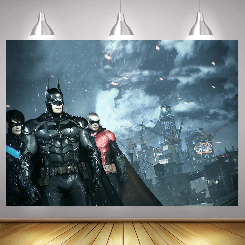 Comics супергерой Мстители Человек-паук фотография Фон дети 1-й реквизит для фотосессии в день рождения студия фон