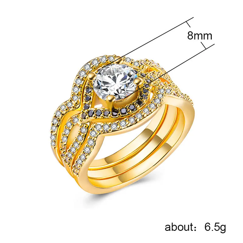 Кольца на палец Bague Ringen, 925 пробы, серебряное кольцо, круглая форма, AAA кубический циркон, навсегда, обручальное кольцо, ювелирное изделие, размер 6-10