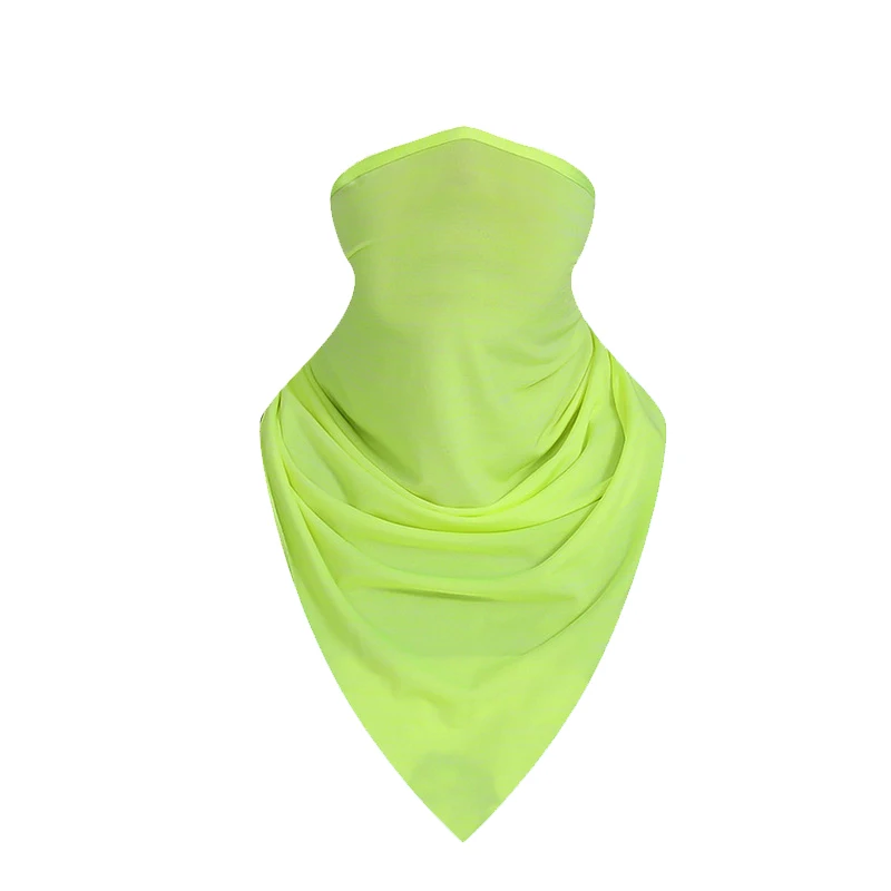 Ice silk fabric cycling mask half face Breathable Anti-sweat bike dust mask scarf Sport running hunting balaclava mouth cover