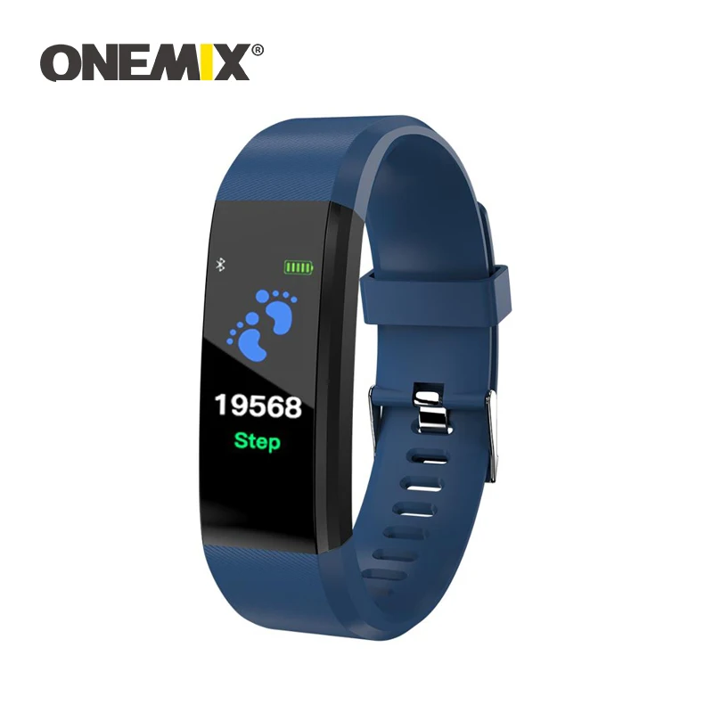 

ONEMIX men & women Sport Pedometers Smart Bracelet Fitness Tracker Counter Waterproof Compatible Wristband for iphone xiaomi
