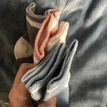 5 par/lote de algodón suave para niños de otoño e invierno calcetines bebé niña linda y cálida caricatura de puntos medias deportivas a la moda regalo de los niños