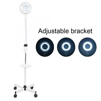 

LED Tattoo Lamp Nail Art Lamp Omni-Directional Wheel Adjustable Cold Light Magnifier Lamp Nails Tattoo Art Salon Accessoires