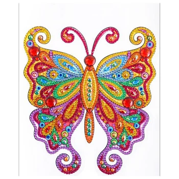 

DIY 5D Diamond Painting Kit for Adults Diamond Art Kit,Paint with Diamonds Embroidery Painting Cross Stitch -Butterfly