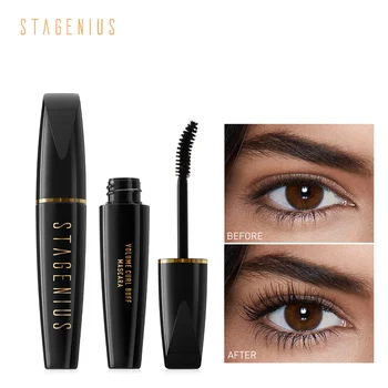 

4D Silk Fiber Lash Mascara High-definition Long-lastig Thick Volum Curling Eyelashes Mascara Eye Makeup Beauty Cosmetics TSLM1