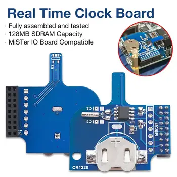 

Newest High Quality 128MB Clock Module Extra Slim Real Time Alarm Clock Board For The Neo Geo ROM Library Playable