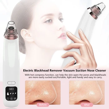 

Facial Blackhead Extractor Instrument Vacuum Blackhead Remover Extractor Facial Skin Care Beauty Pore Acne Cleaner